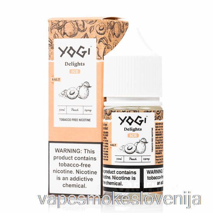 Vape Petrol Peach Ice Salts - Yogi Delights - 30ml 50mg